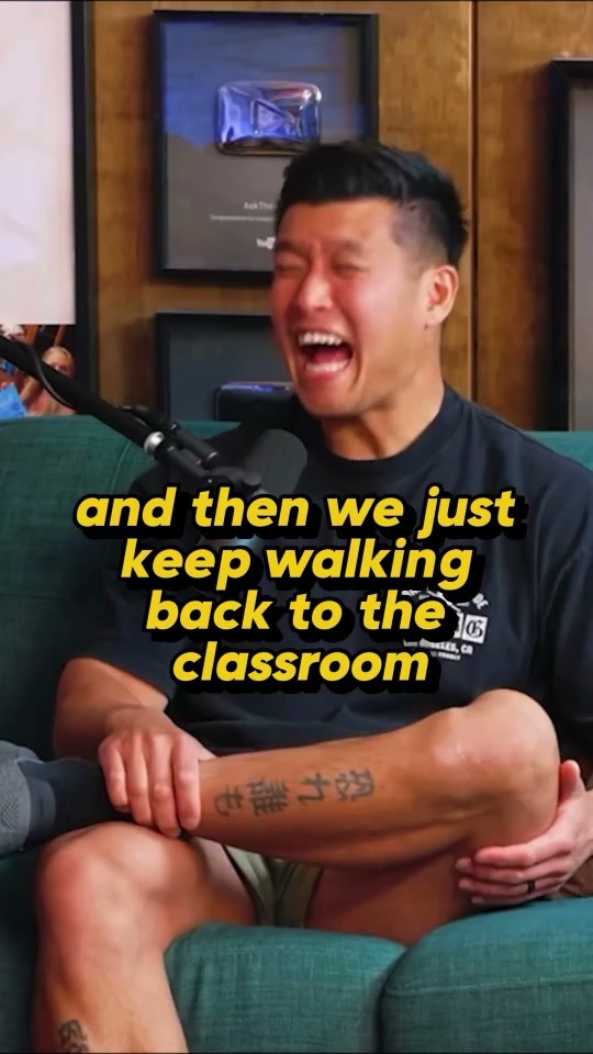 Still from: Bart Teaches Taika New Curse Words.