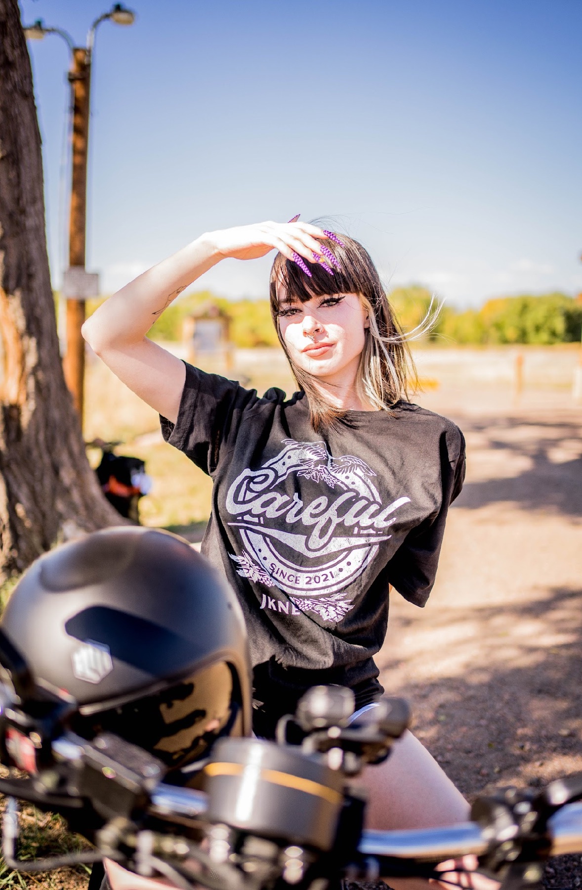 Careful Boyz merch — kickstand down